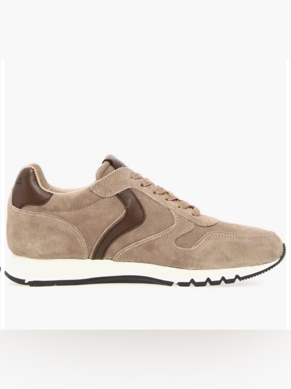 NWT VOILE BLANCHE JULIA Sneaker in Dove Dark Brown - Picture 4 of 16
